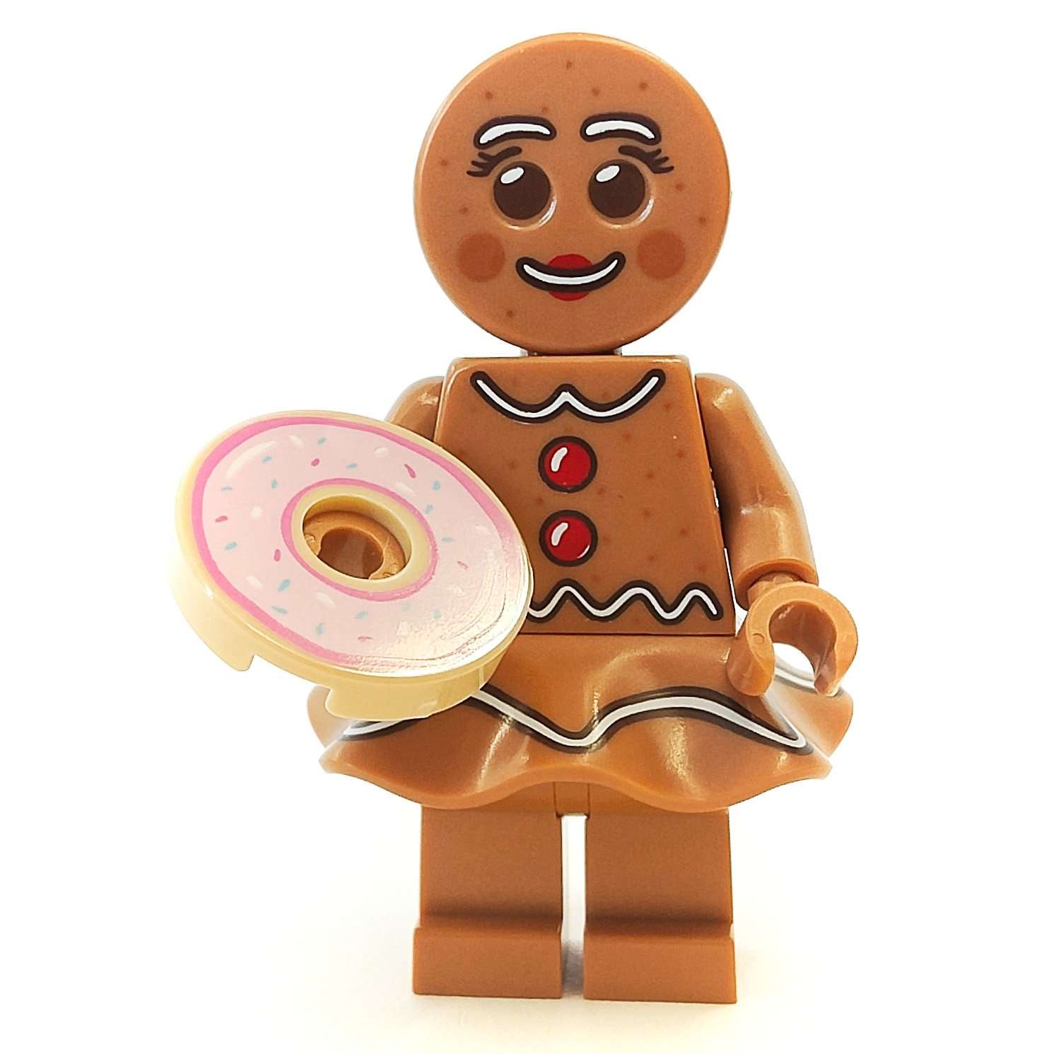 LEGO City Gingerbread Woman Lady Minifigure 2022 BAM - Image 1
