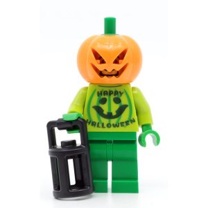 LEGO City Jack O’ Lantern Pumpkin Costume Guy Minifigure 2023 BAM - Image 1
