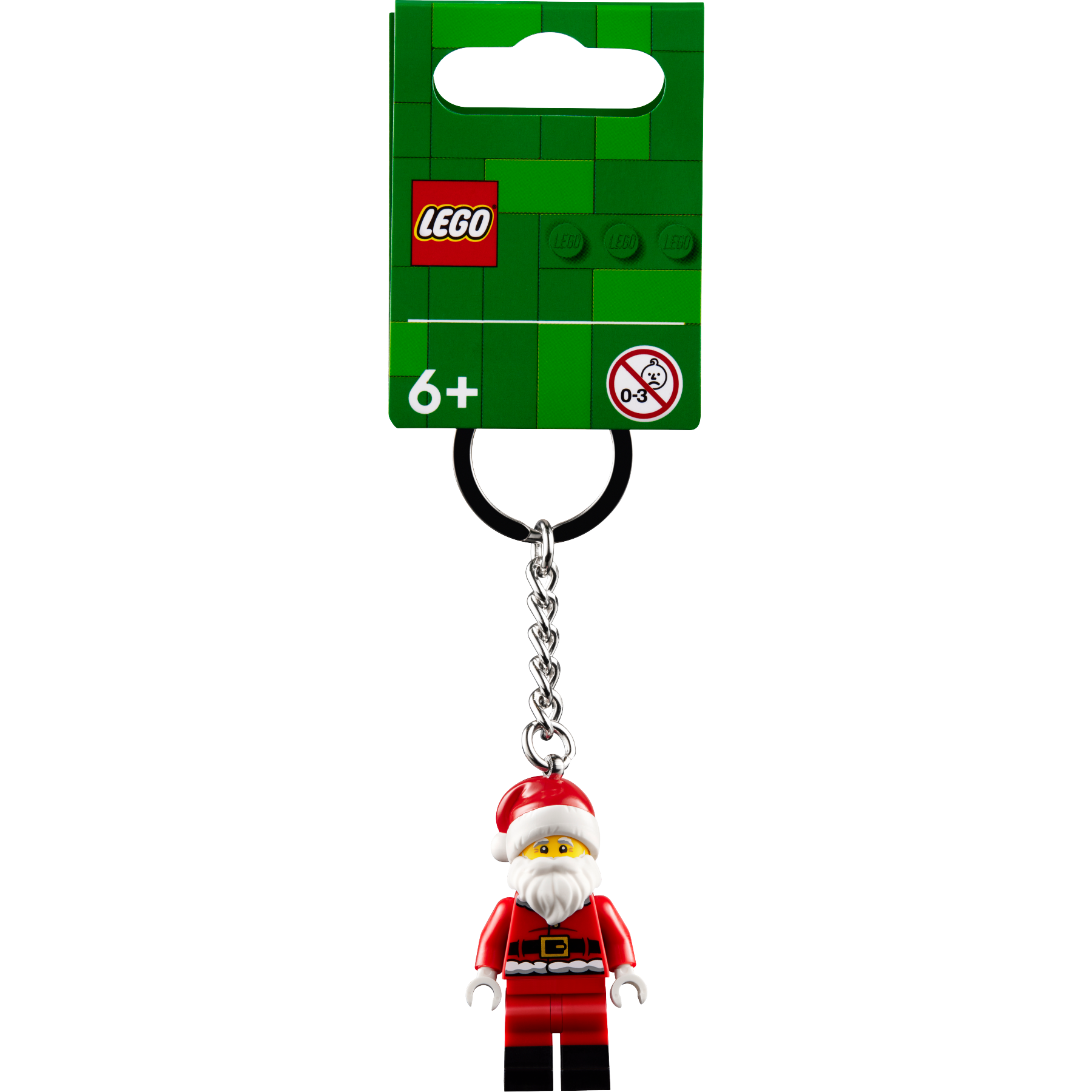 LEGO City Santa Minifigure Keyring 854201 - Image 1