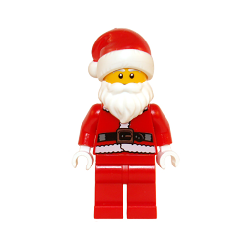 LEGO City Santa Minifigure Seasonal Father Christmas Minifig from 40125 - Image 1