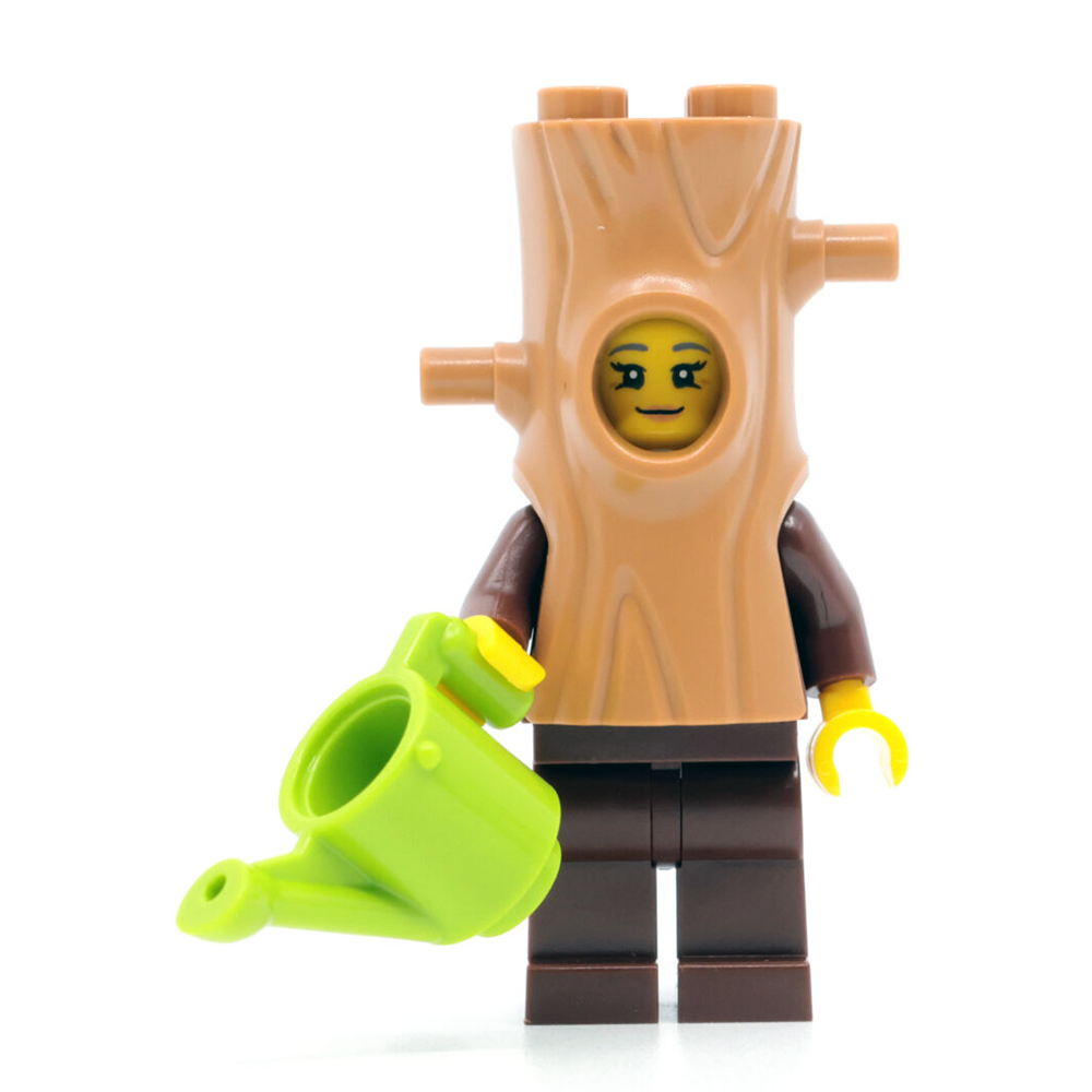 LEGO City Treetrunk Costume Girl Minifigure 2023 BAM - Image 1