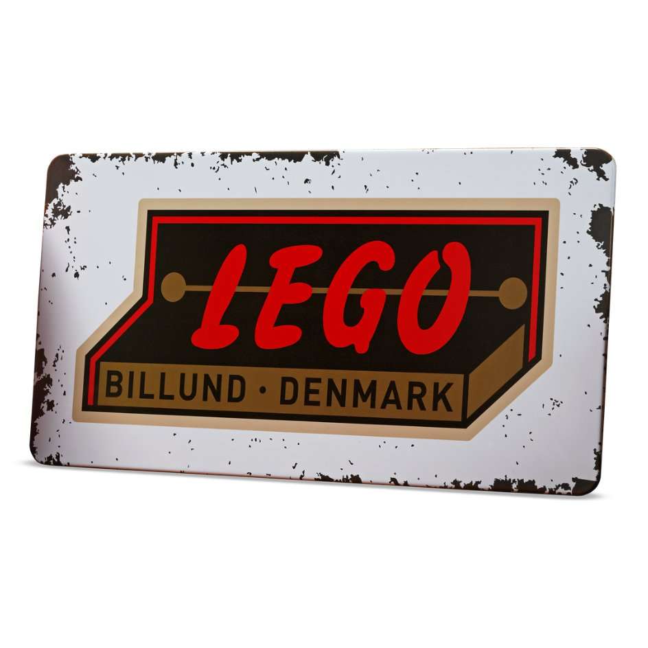 LEGO Classic 1950s Retro Tin Sign Promo 5007016 - Image 1