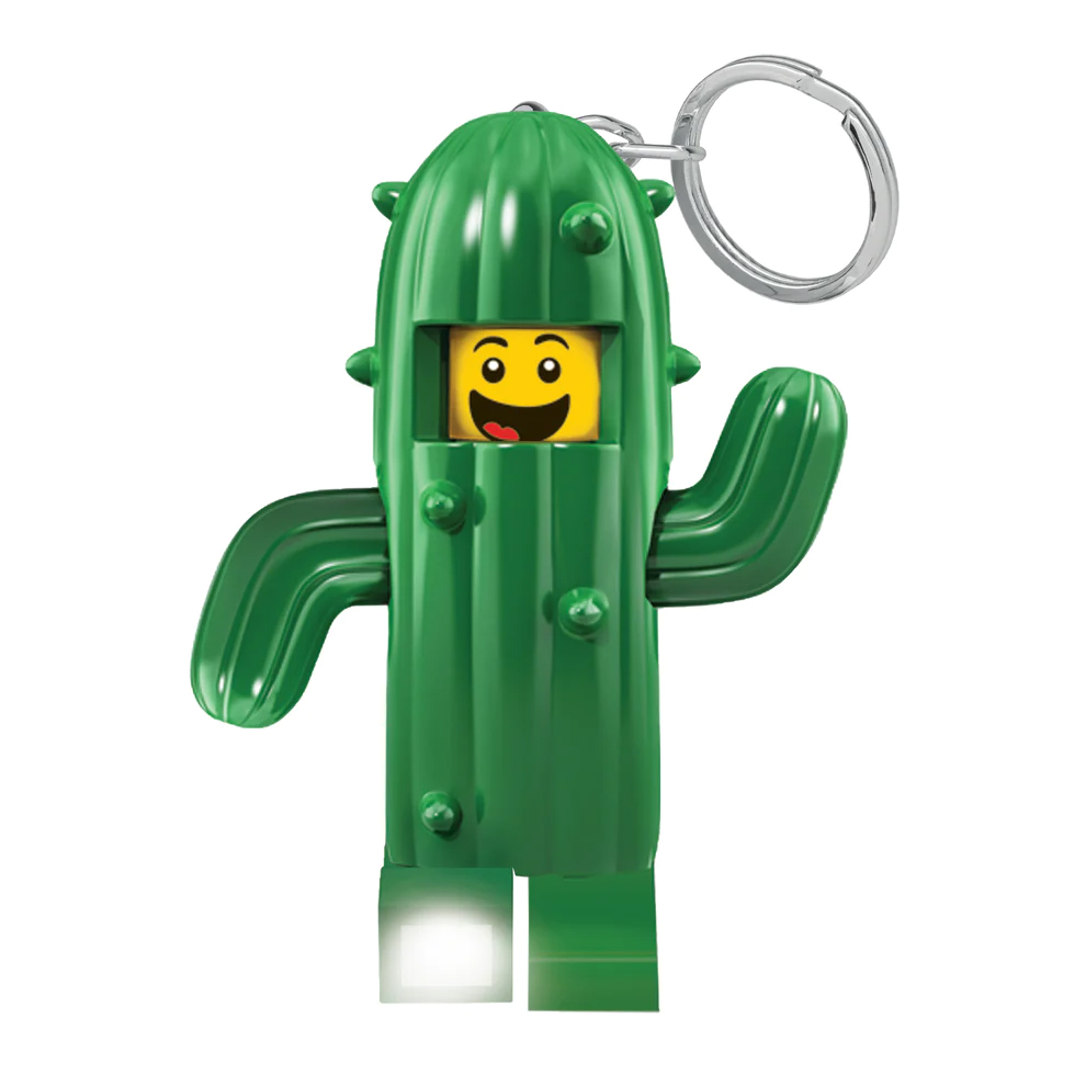 LEGO Cactus Suit Boy Classic LEGO Minifigure Key Light Keyring - Image 7