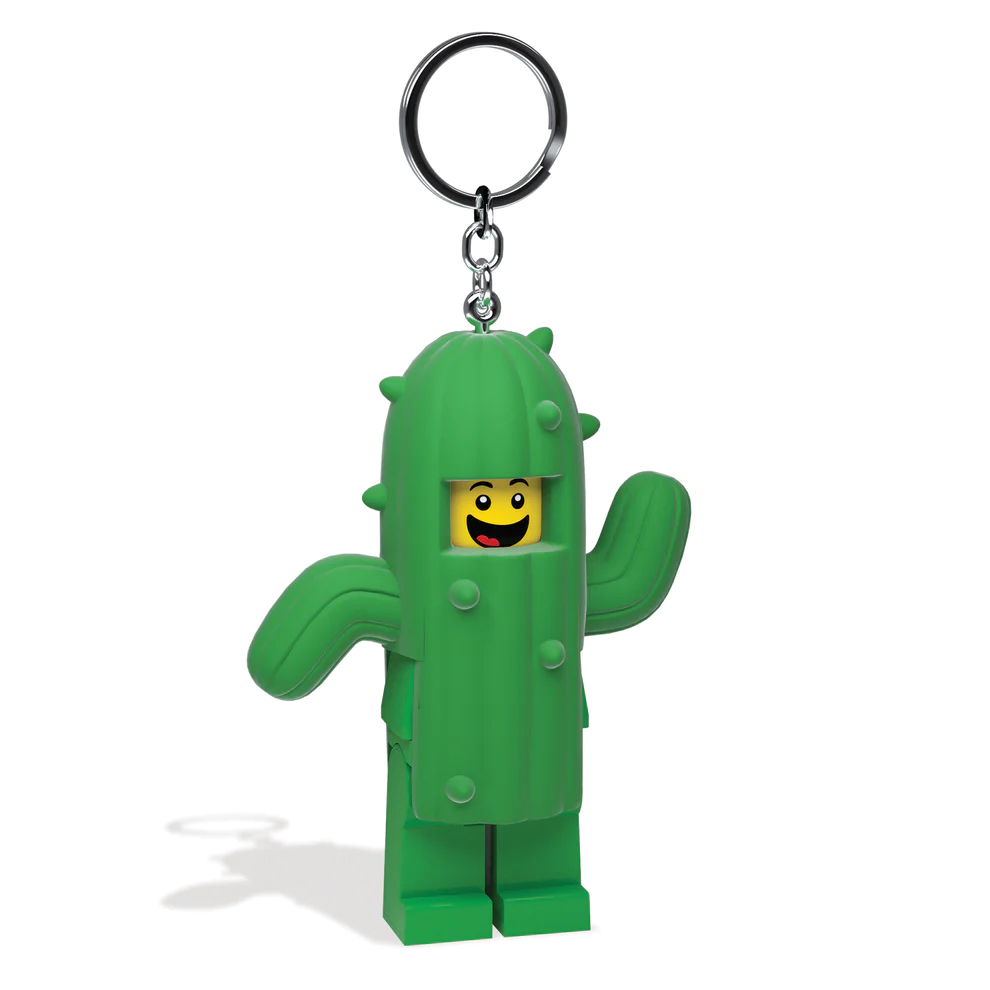 LEGO Cactus Suit Boy Classic LEGO Minifigure Key Light Keyring - Image 4