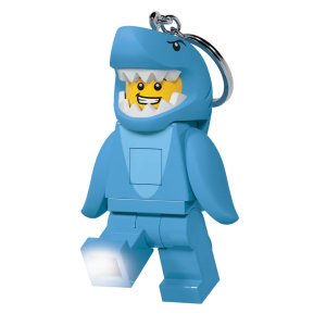 LEGO Shark Suit Guy Classic LEGO Minifigure Key Light Keyring - Image 3