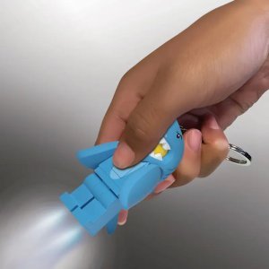 LEGO Shark Suit Guy Classic LEGO Minifigure Key Light Keyring - Image 8