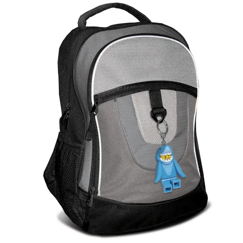 LEGO Shark Suit Guy Classic LEGO Minifigure Key Light Keyring - Image 9