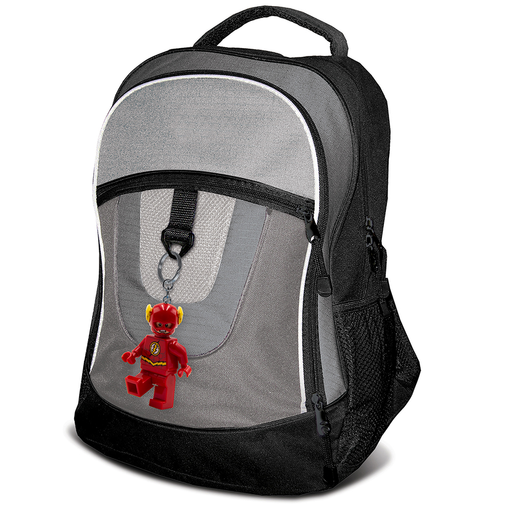 LEGO DC Super Heroes The Flash Minifigure Key Light (Keyring / Keychain) - Image 8