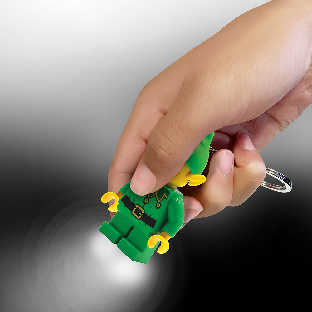LEGO Elf Christmas Minifigure Iconic Key Light (Keyring / Keychain) - Image 2