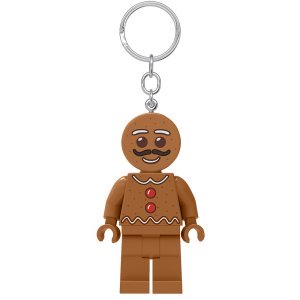 LEGO Gingerbread Man Christmas Minifigure Iconic Key Light (Keyring / Keychain) - Image 5