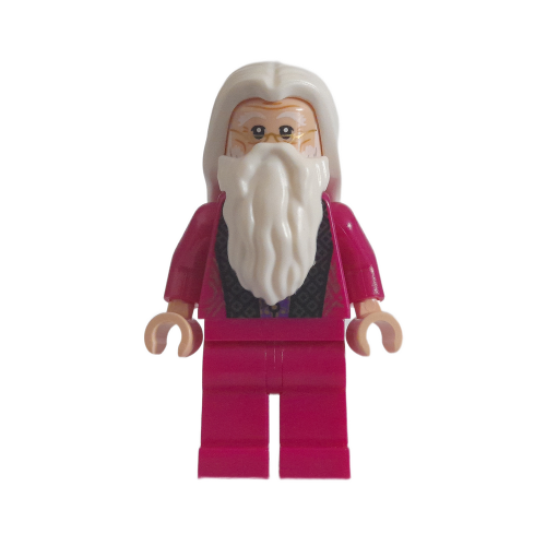 LEGO Harry Potter Albus Dumbledore Magenta Robes Minifigure - Image 1