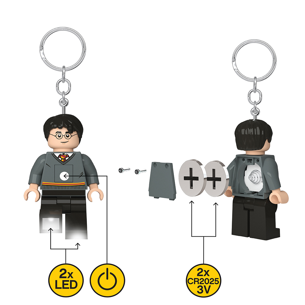 LEGO Harry Potter Minifigure Key Light (Keyring / Keychain) - Image 5