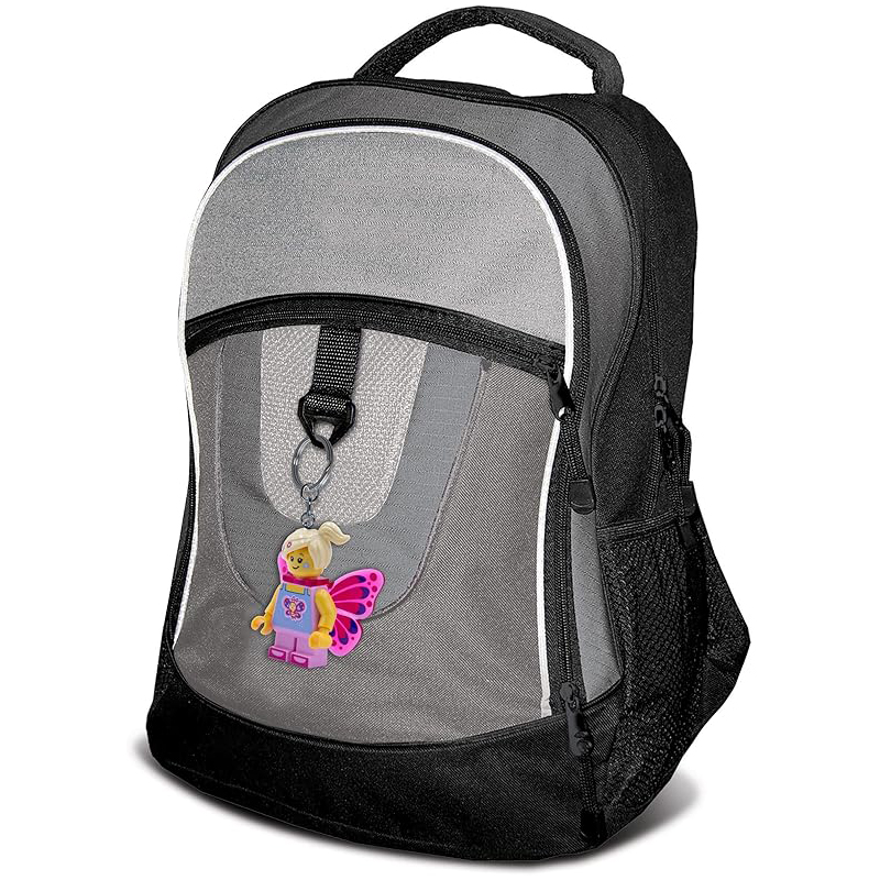 LEGO Iconic Butterfly Girl Minifigure Key Light (Keyring / Keychain) LED Lite - Image 7