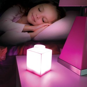 LEGO Iconic Pink 1x1 Silicone Brick Night Light (Night Lite) - Image 4