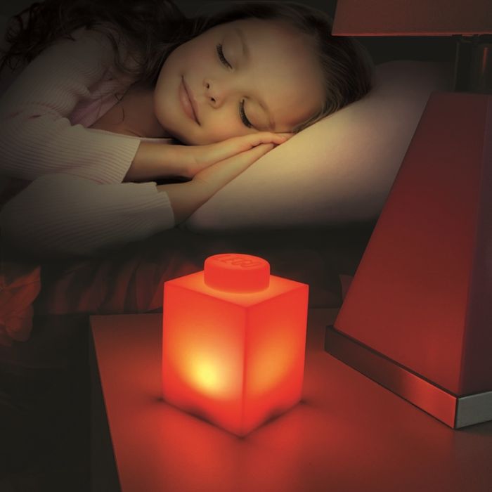 LEGO Iconic Red 1x1 Silicone Brick Night Light (Night Lite) - Image 2