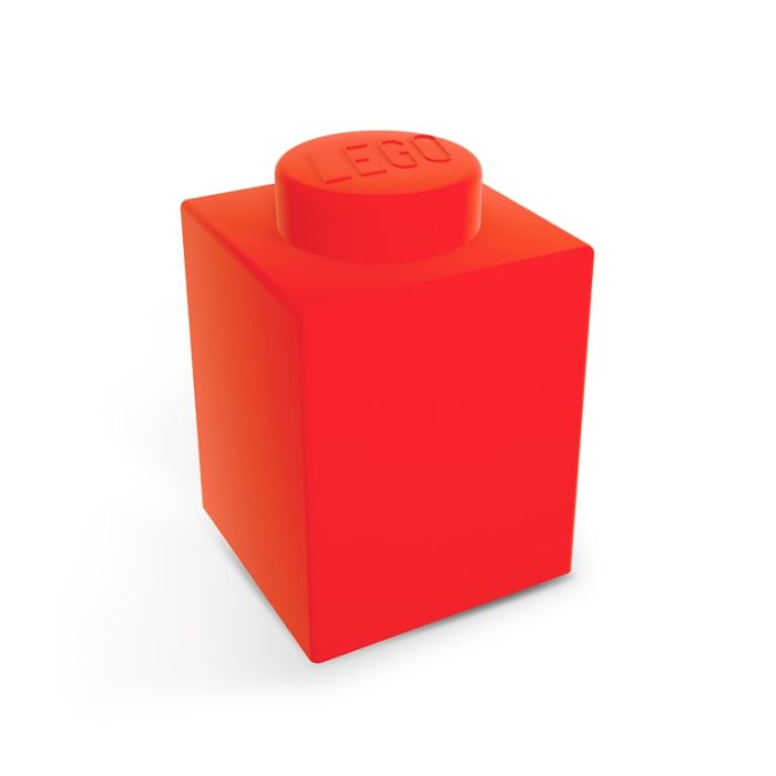 LEGO Iconic Red 1x1 Silicone Brick Night Light (Night Lite) - Image 3