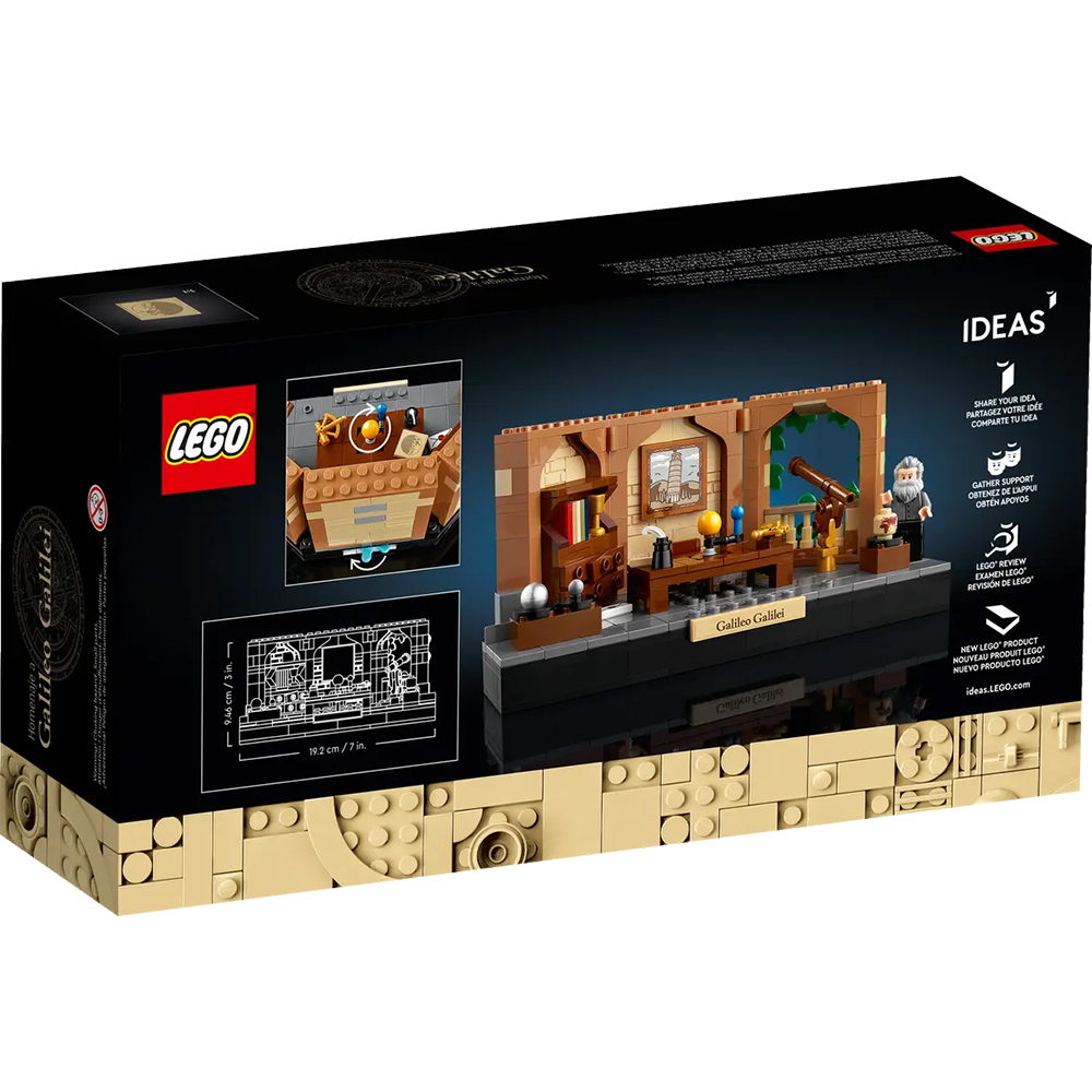 LEGO Ideas Tribute to Galileo Galilei Promotional Set 40595 - Image 6