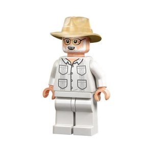 LEGO Jurassic Park Minifigure John Hammond from 76960 - Image 1