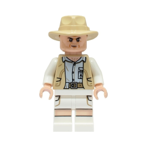 LEGO Jurassic World Robert Muldoon Minifigure From 76957 - Image 1