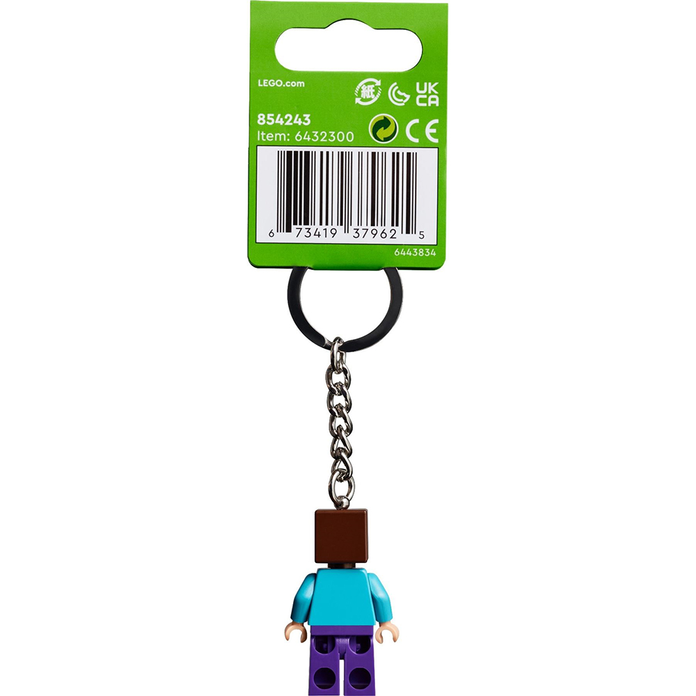 LEGO MINECRAFT Steve Minifigure Keyring 854243 - Image 3