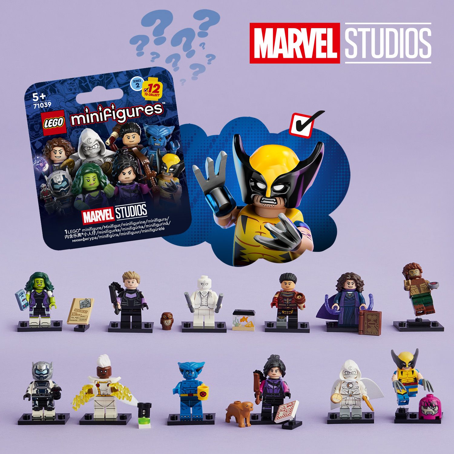 Kate Bishop - LEGO Marvel Minifigures Series 2 71039 - Supplied in Grip Seal Bags Without Boxes - Image 2