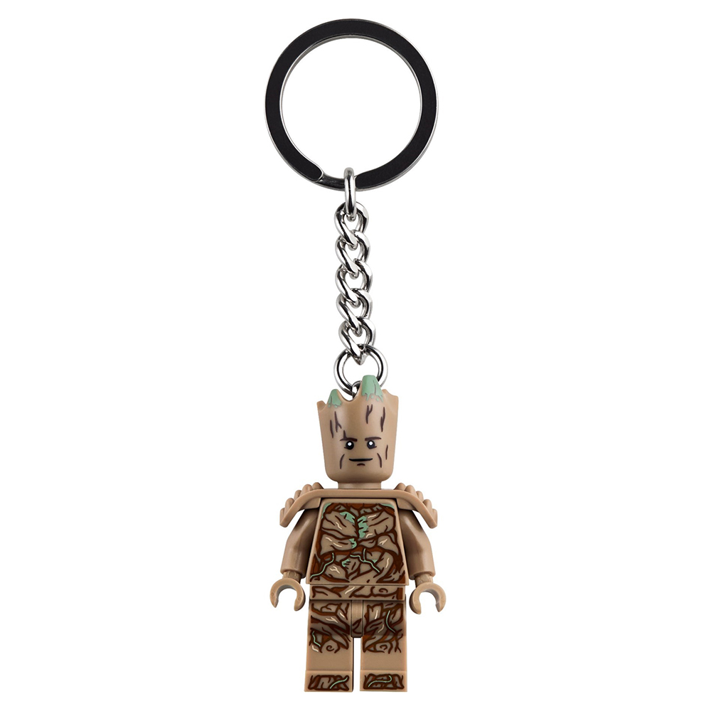 LEGO Marvel Super Heroes Groot Minifigure Keyring LEGO Keychain 854291 - Image 2