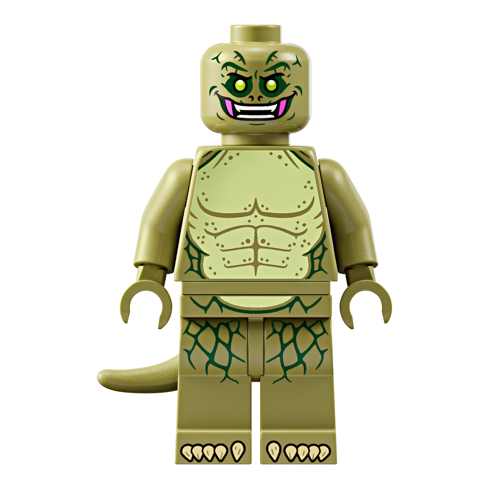 LEGO Marvel Super Heroes Lizard Minifigure from 76280 - Image 1