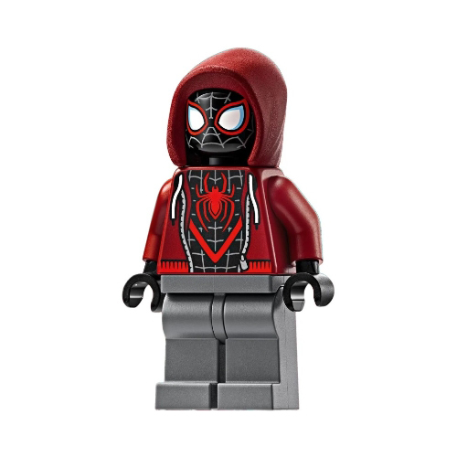 LEGO Marvel Super Heroes Miles Morales with Grey Legs Minifigure from 76276 - Image 1