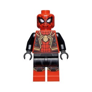 LEGO Marvel Super Heroes Spider-Man Black and Red Suit with Gold Minifigure from 76261 - Image 1