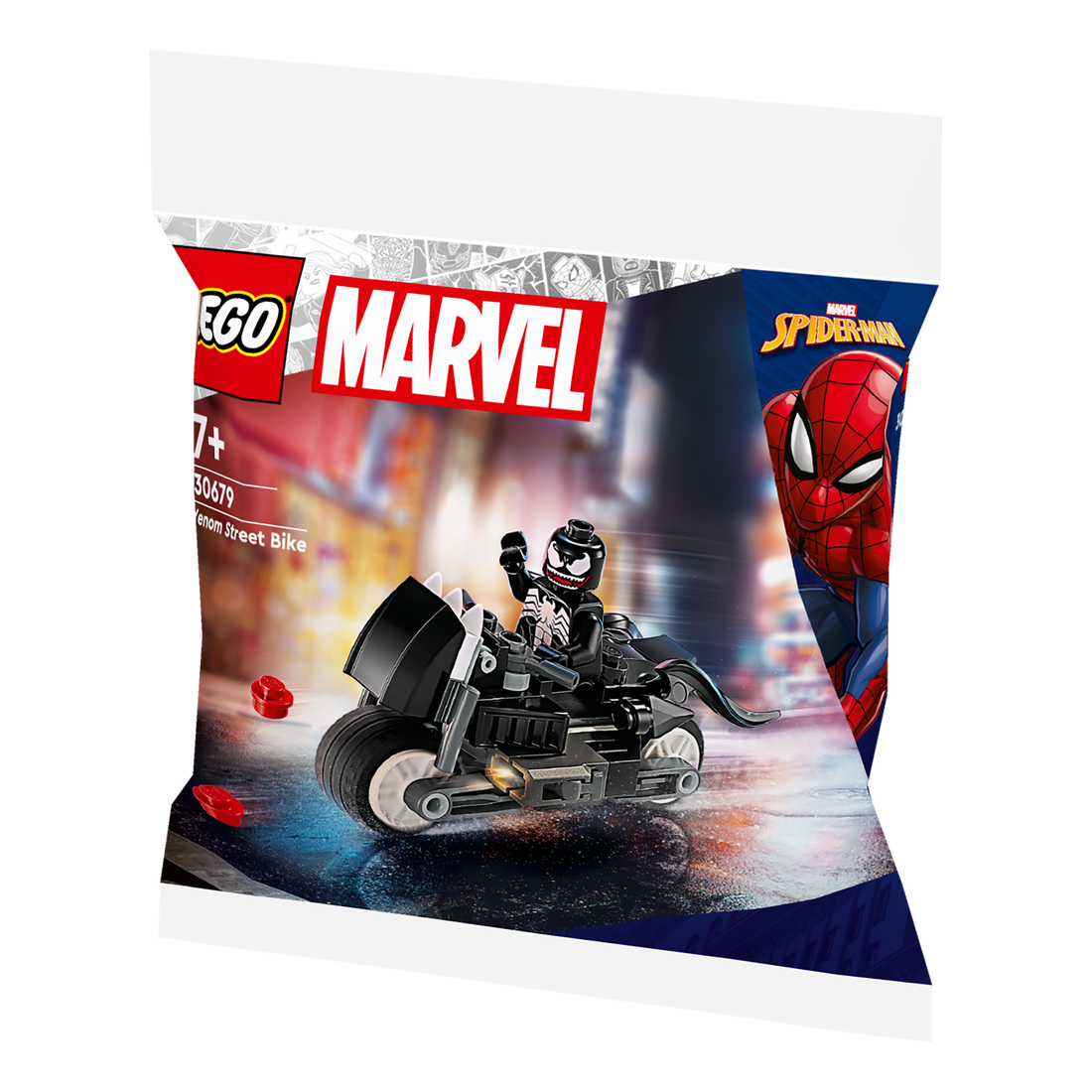 LEGO Marvel Super Heroes Venoms Street Bike Polybag Set 30679 - Image 3