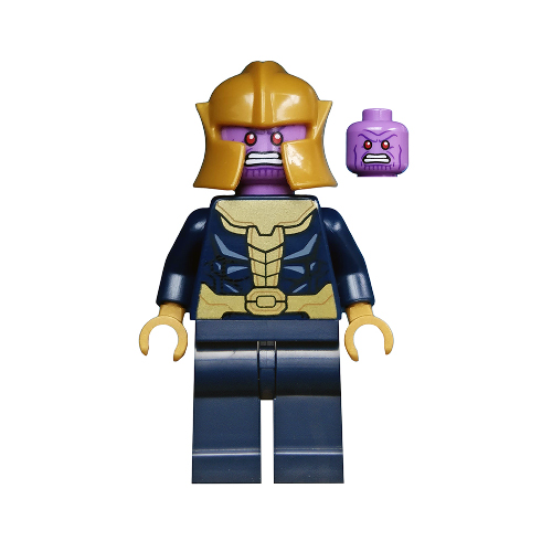 LEGO Marvel Superheroes Thanos Dark Blue Legs Minifigure from 76170 - Image 1