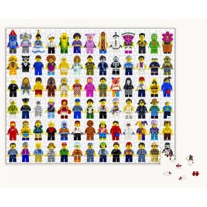 LEGO Minifigure 1000-Piece LEGO Puzzle - Image 9