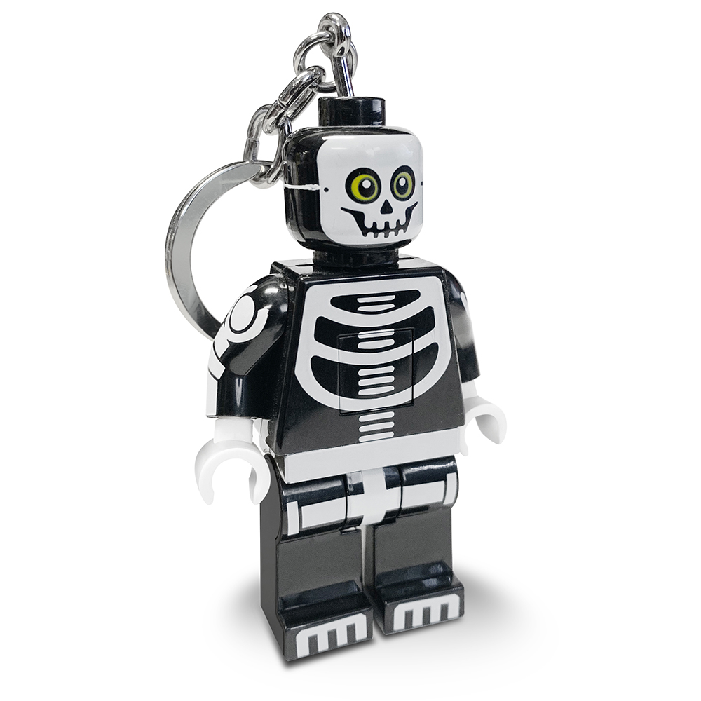 LEGO Monster Skeleton Minifigure Iconic Key Light (Keyring / Keychain) - Image 7