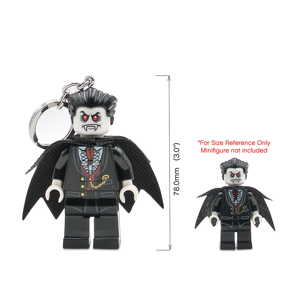 LEGO Monster Vampire Minifigure Iconic Key Light (Keyring / Keychain) - Image 6