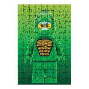 Complete Set of 6 Puzzles - LEGO Mystery Minifigure Puzzles Blue Edition 126 Pieces LEGO Puzzle - Image 3