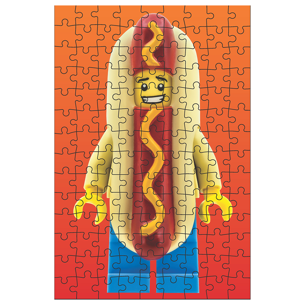 LEGO Mystery Minifigure Puzzles Red Edition 126 Pieces LEGO Puzzle - Image 2