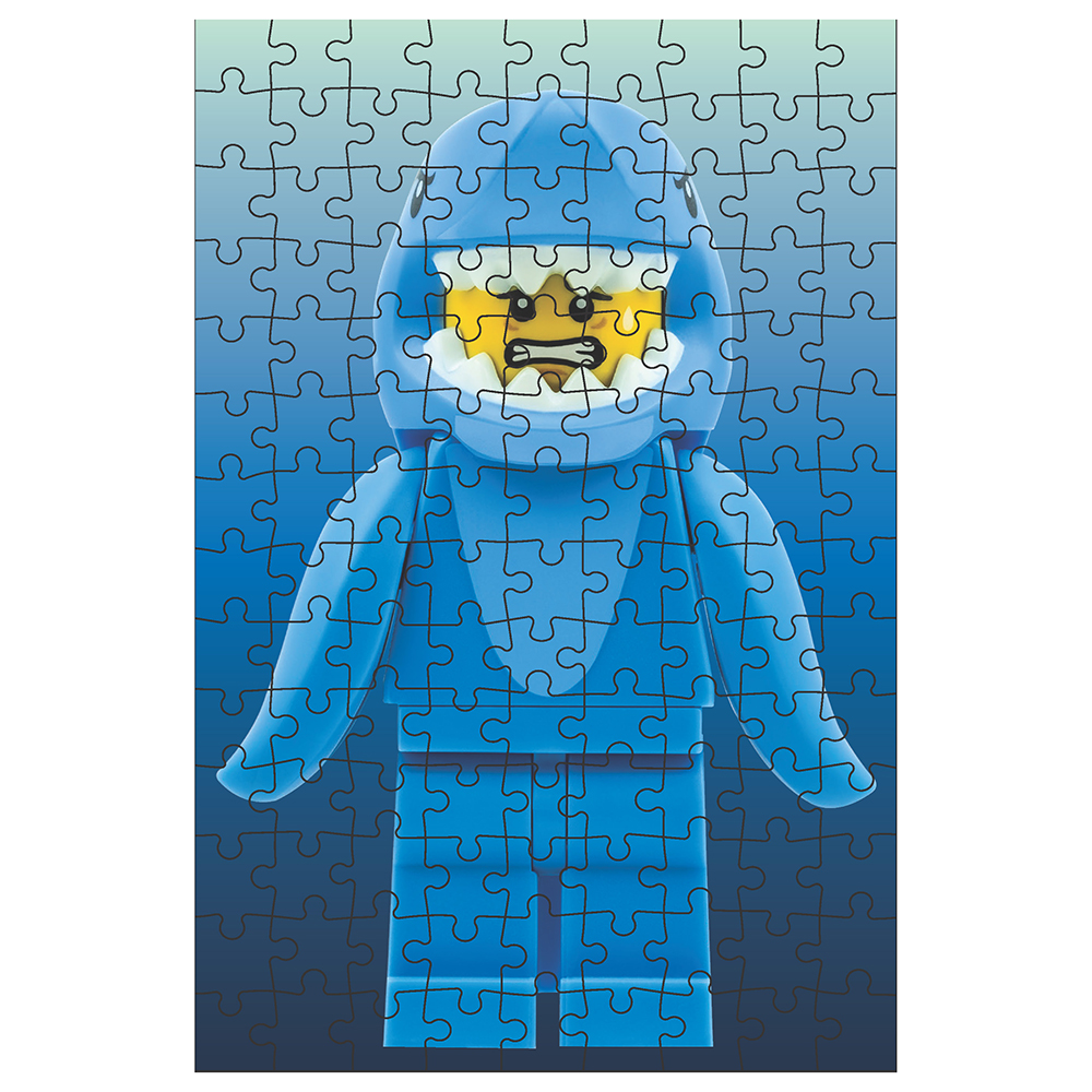 LEGO Mystery Minifigure Puzzles Red Edition 126 Pieces LEGO Puzzle - Image 3