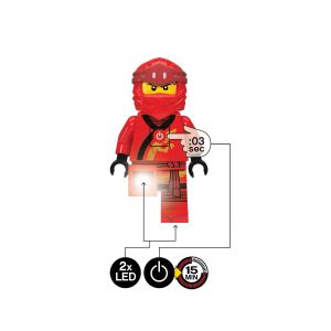 LEGO NINJAGO Legacy Kai Minifigure Torch Light LED Lite (300%) - Image 3