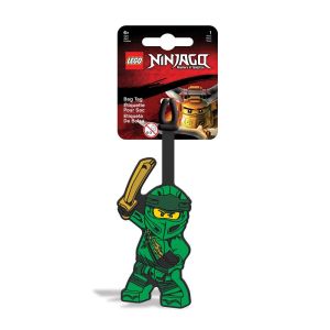 LEGO NINJAGO Lloyd Minifigure Bag Tag Luggage Label - Image 1