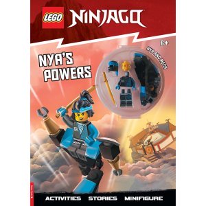 LEGO NINJAGO Nya's Powers LEGO Book with Nya LEGO Minifigure and Mech - Image 1
