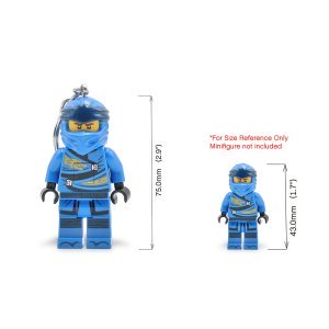 LEGO Ninjago Jay Minifigure Key Light (Keyring / Keychain) - Image 6
