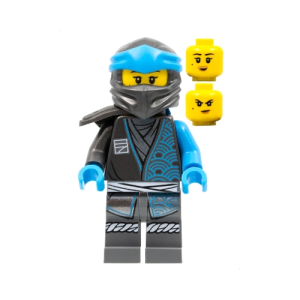 LEGO Ninjago Minifigure Nya Core with Shoulder Pad from 71785 - Image 1
