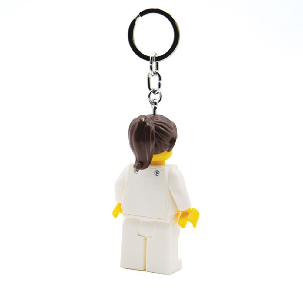 LEGO Nurse Minifigure Iconic Key Light (Keyring / Keychain) - Image 6