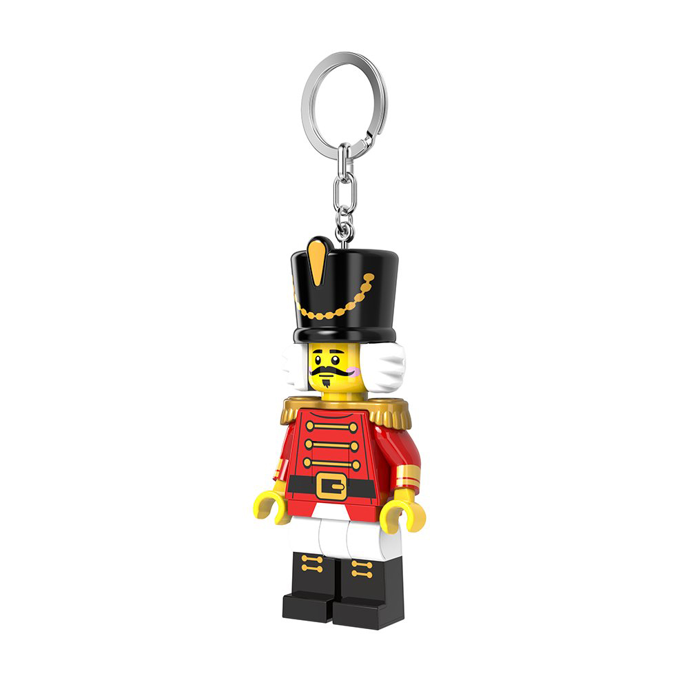 LEGO Iconic Nutcracker Minifigure Christmas Key Light (Keyring / Keychain) LED Lite - Image 4