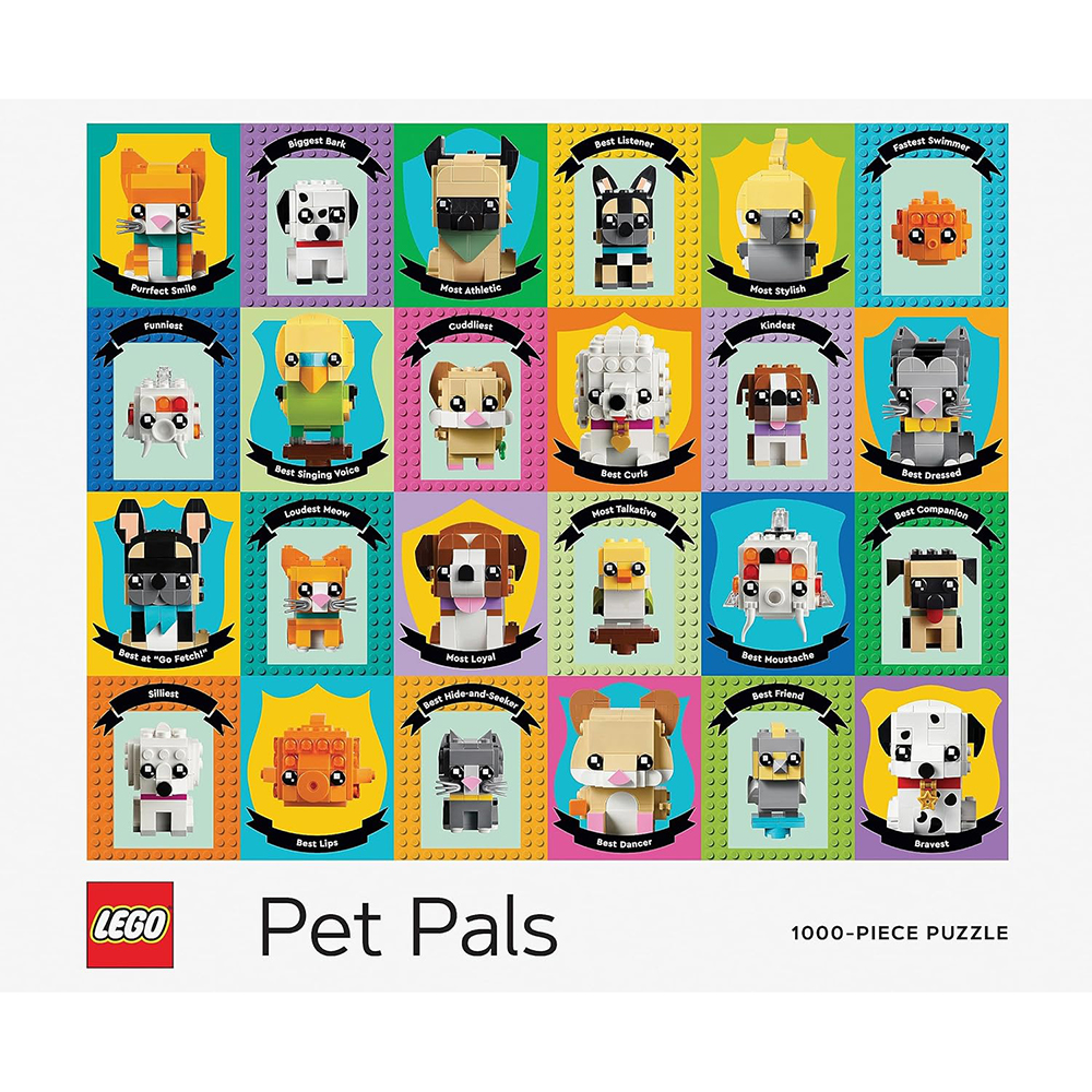 LEGO Pet Pals 1000 Piece LEGO Jigsaw Puzzle - Image 2