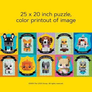 LEGO Pet Pals 1000 Piece LEGO Jigsaw Puzzle - Image 5