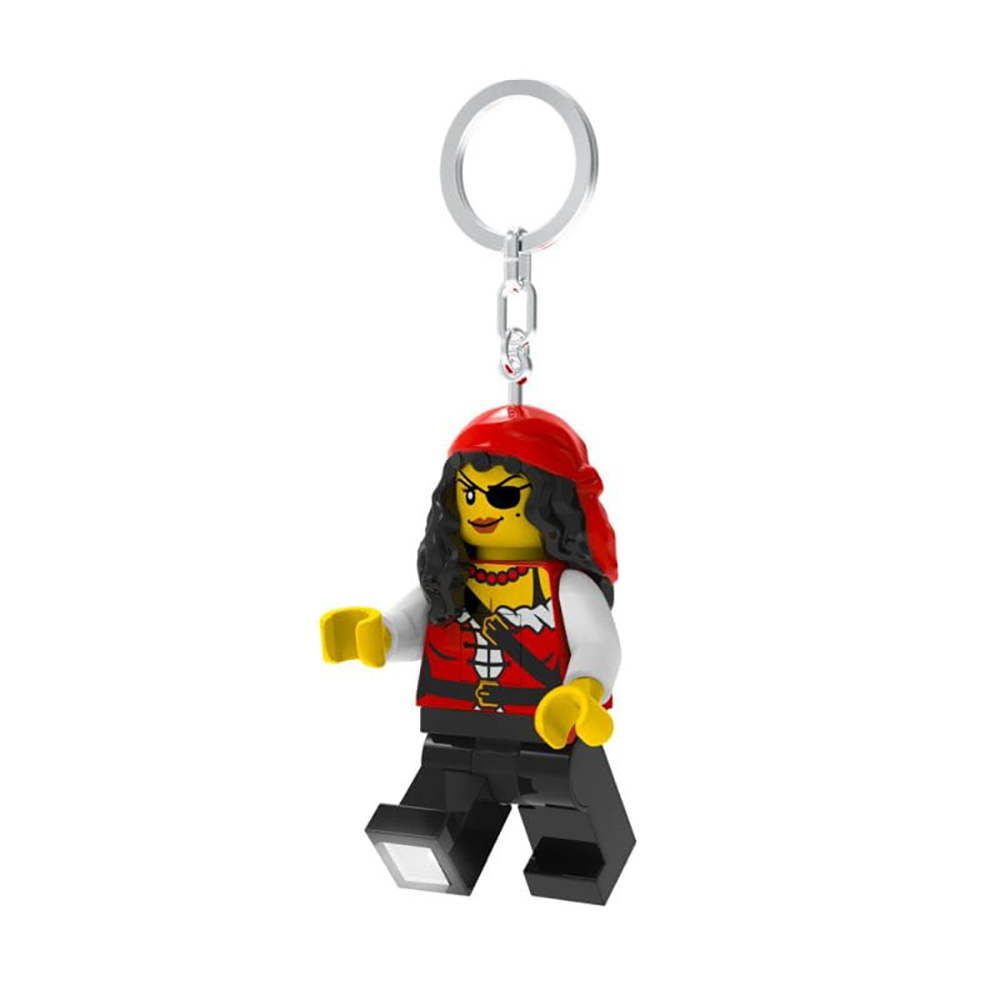 LEGO Iconic Princess Pirate Minifigure Key Light (Keyring / Keychain) LED Lite - Image 4