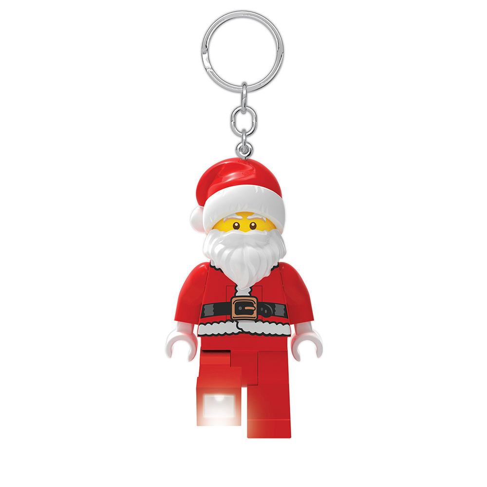 LEGO Santa Christmas Minifigure Iconic Key Light (Keyring / Keychain) - Image 2