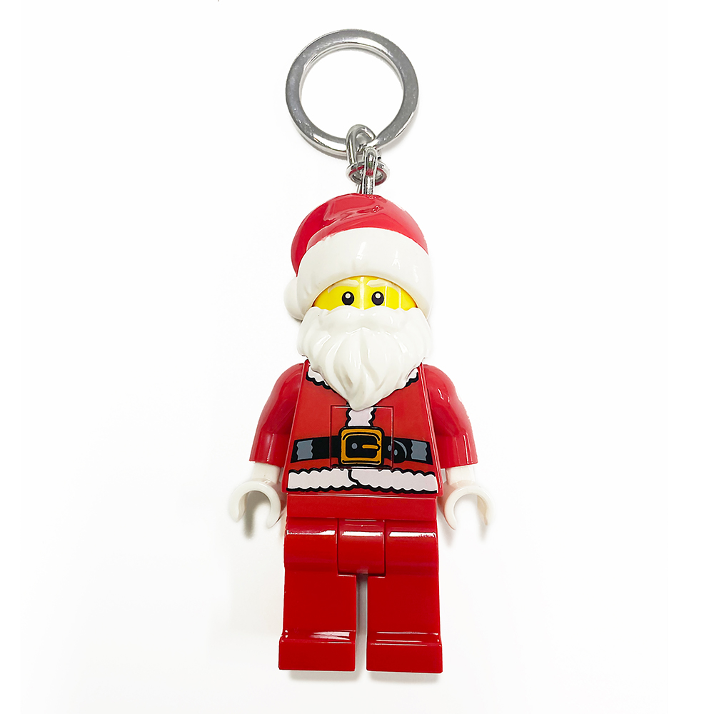 LEGO Santa Christmas Minifigure Iconic Key Light (Keyring / Keychain) - Image 3