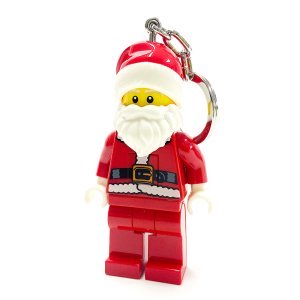 LEGO Santa Christmas Minifigure Iconic Key Light (Keyring / Keychain) - Image 5